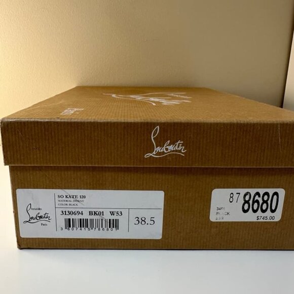 Christian Louboutin So Kate 120 Black Patent - Picture 9 of 9